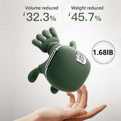 Neck Shoulder Massager Deep Tissue Shiatsu Back Cervical Massage Machine Bionic Heated Fatigue Relief Relax Muscle ﻿3-Level